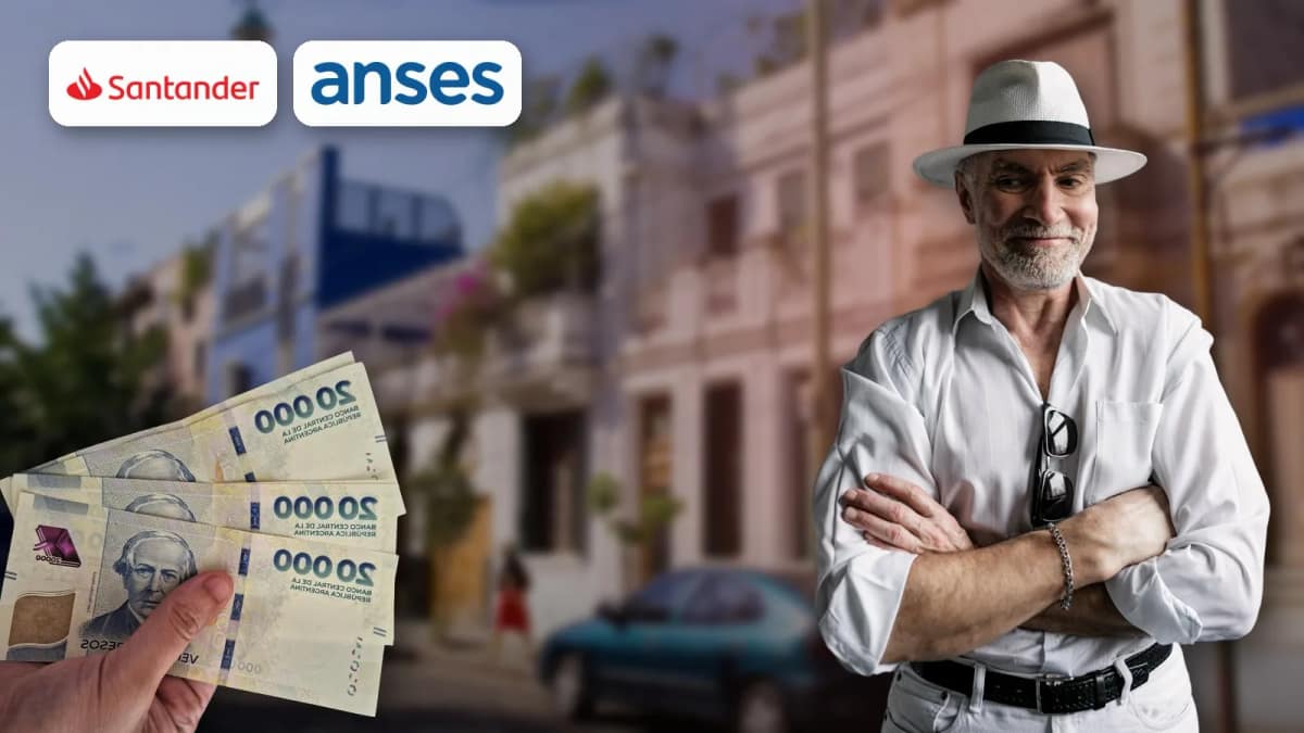 Cobrar la jubilación en Santander: qué beneficios da, cómo cambiar de banco en ANSES y qué conviene revisar antes