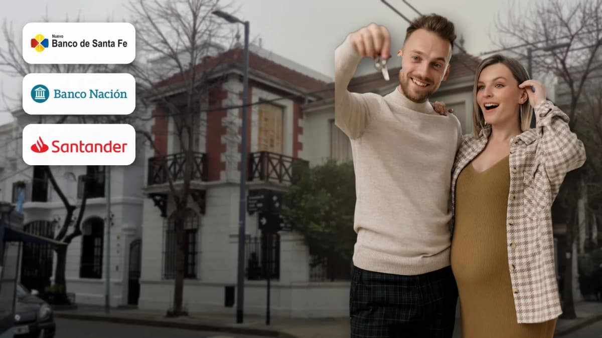 Créditos hipotecarios UVA desde 4,2%: Banco Santa Fe rompe el mercado y así quedan las tasas de Nación, Ciudad y Santander