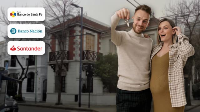 Créditos hipotecarios UVA desde 4,2%: Banco Santa Fe rompe el mercado y así quedan las tasas de Nación, Ciudad y Santander