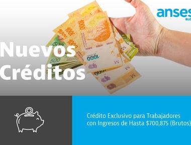 Crédito Exclusivo para Trabajadores con Ingresos de Hasta $700,875 (Brutos)