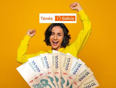 ¡Conseguí hasta $19.200.000 con el Crédito Online del Banco Galicia! 